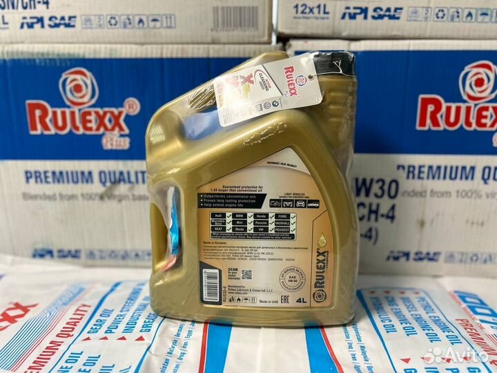 Масло моторное 5w30 Rulexx 4 л