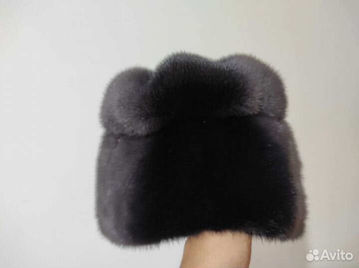 Шапка норковая женская