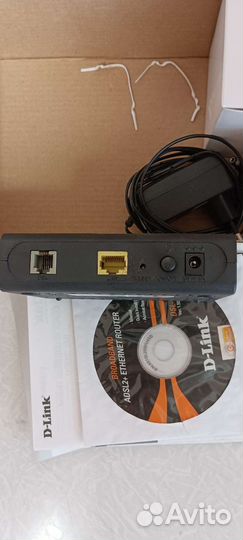Модем D-link Adsl+ Ethernet Router