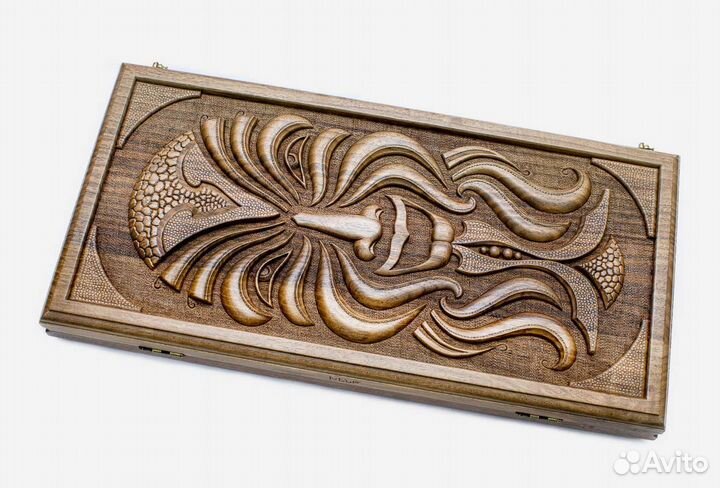 Нарды ручной работы из ореха