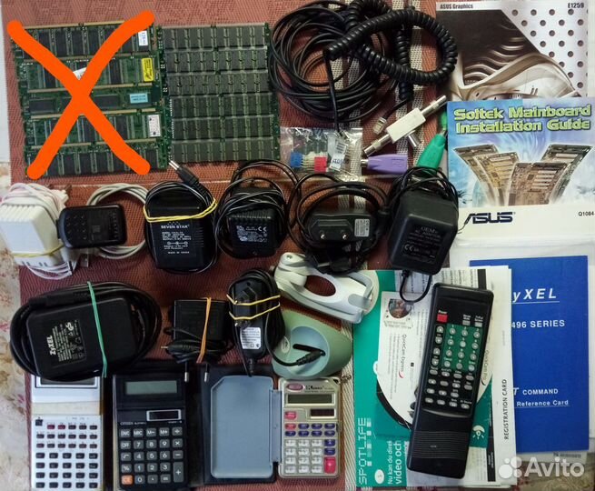 Компьютерные запчасти. Радиодетали и пр