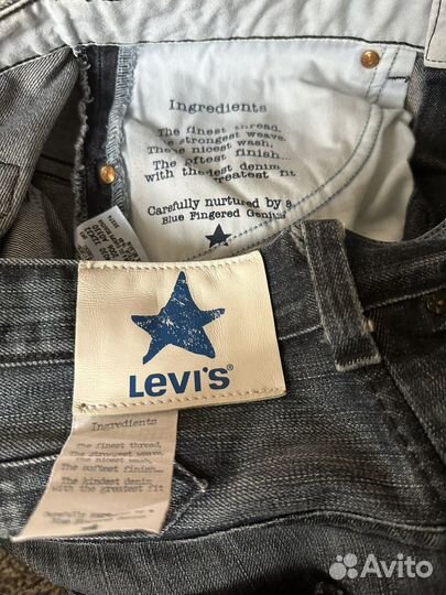 Джинсы Levis как evisu stone carhartt