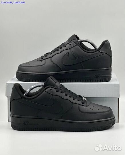 Кроссовки Nike Air Force Low Black (Арт.24835)