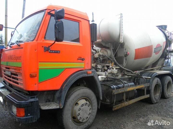 Услуги миксера Камаз 7м3