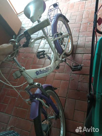 Велосипед novatrack 20 girlish line, белый