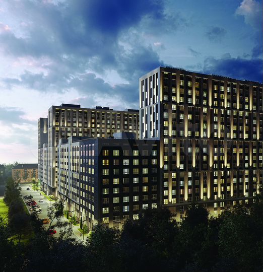 1-к. квартира, 37,4 м², 10/19 эт.