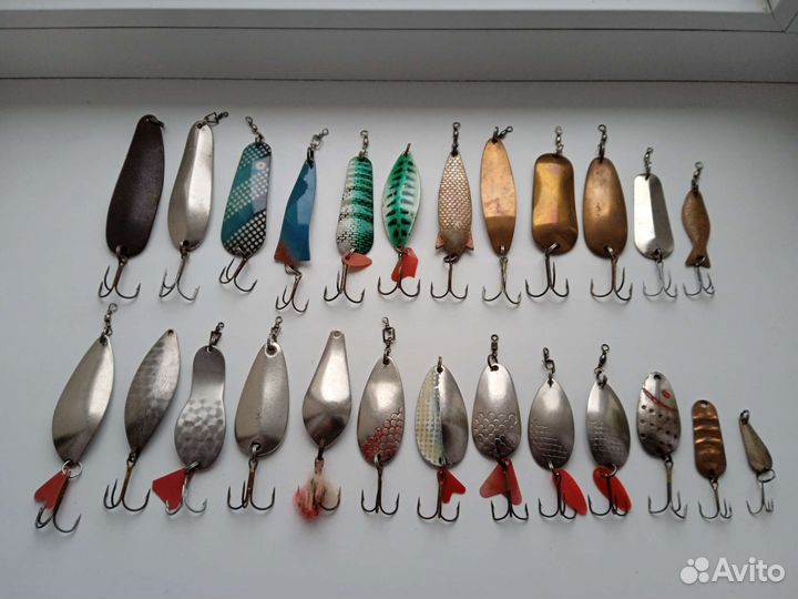 Блёсны СССР и приманки