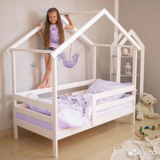 Кроватка MY place для малыша с бортиком берёзаТере