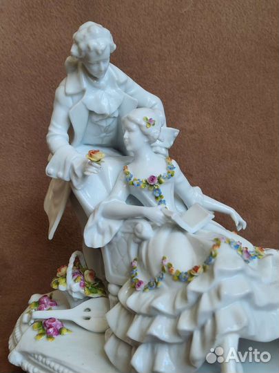 Статуэтка старая фарфор Германия