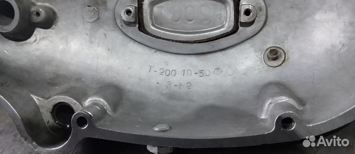 Левая крышка двигателя Т 200Т мотороллер Муравей