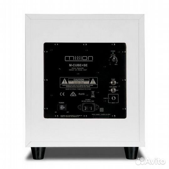 Сабвуфер Mission M-Cube + SE Subwoofer White