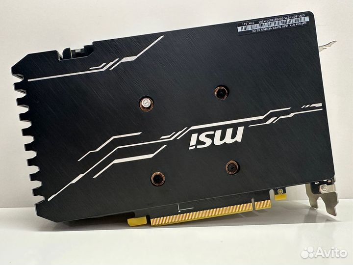 MSI GeForce GTX 1660 Super Ventus XS OC 6Gb