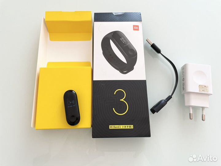 Фитнес браслет Xiaomi Mi Band 3 Black