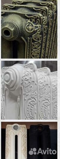 Чугунный радиатор отопления ретро
