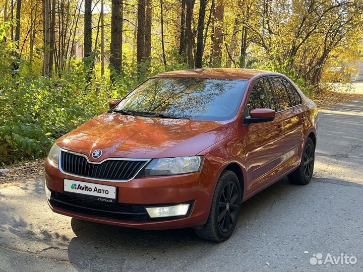 Skoda Rapid 1.4 AMT, 2016, 166 845 км