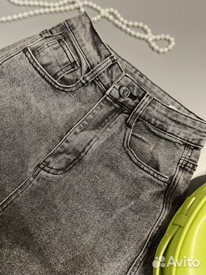 Стильные прямые джинсы для девочки 152 158