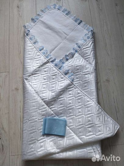 Конверт на выписку для мальчика летний