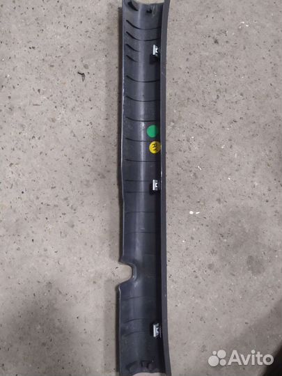 Накладка порога Hyundai solaris 1