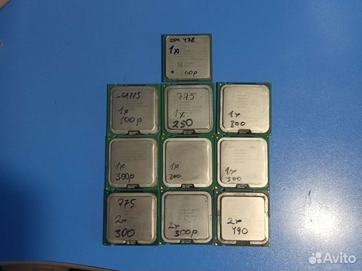 Процессоры 775