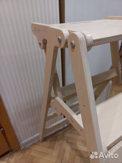 Стремянка деревянная