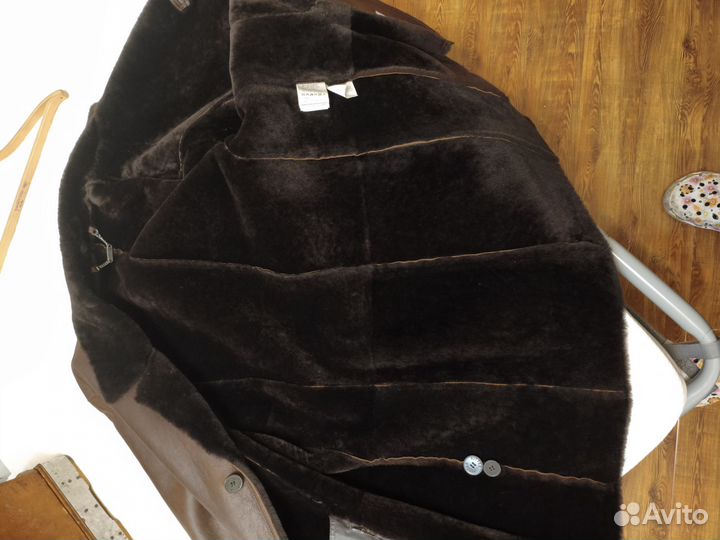 Дубленка кожаная мужская из ягнёнка ritter
