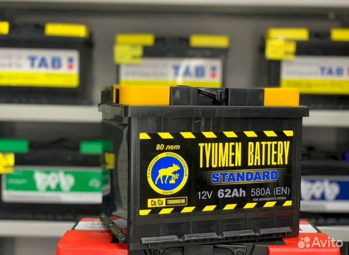 Аккумулятор tyumen battery standard 62 Ач