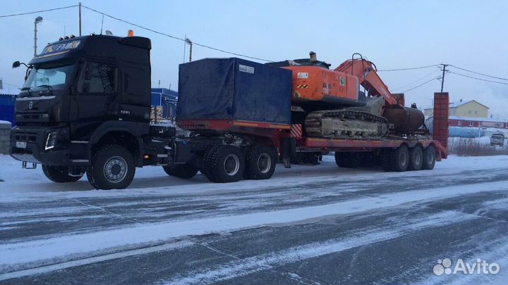 Негабаритные траловые перевозки