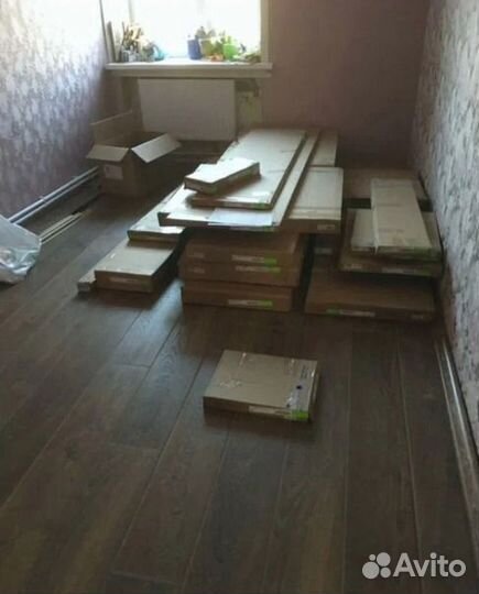 Поклейка обоев за день