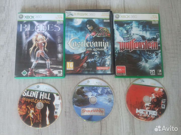 Диски X-box 360