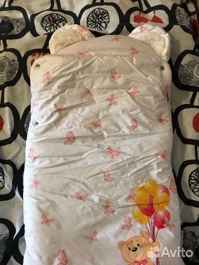 Конверт на выписку зимний