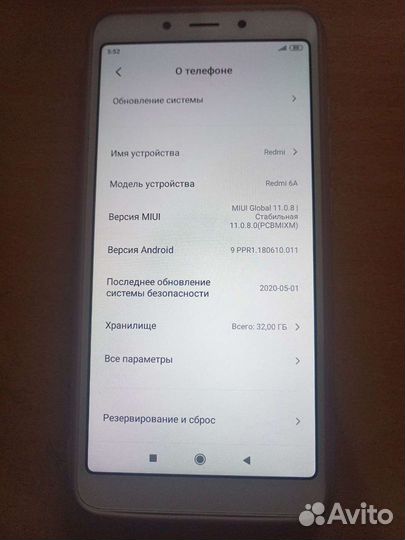 Xiaomi redmi 6a 32gb