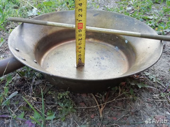 Таз латунь для варенья Кольчугино СССР