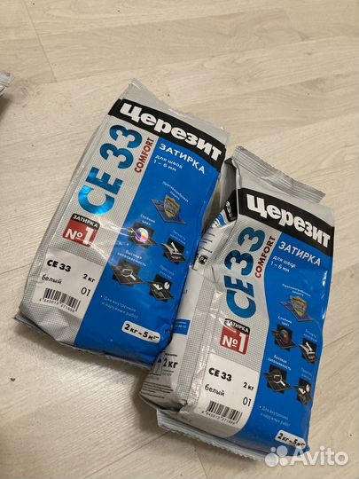 Затирка ceresit