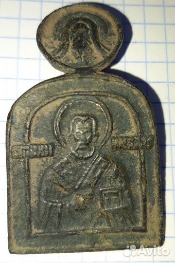 Нательная икона Николай Чудотворец