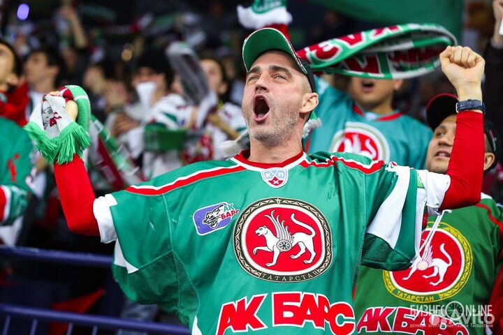 Шарф ак барс в подарок шапка атрибутика болельщика