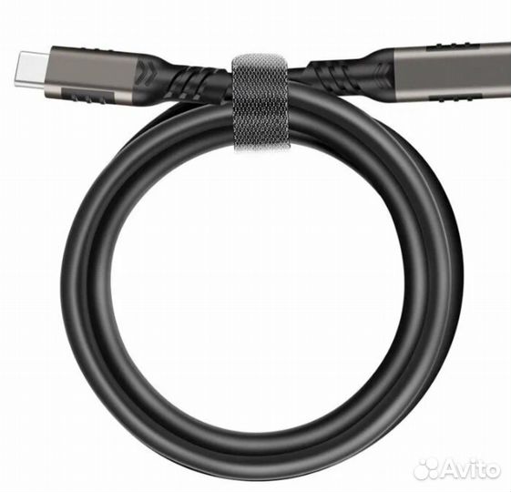 Кабель tubon Удлинитель Type-C 100w UU02 0.5м