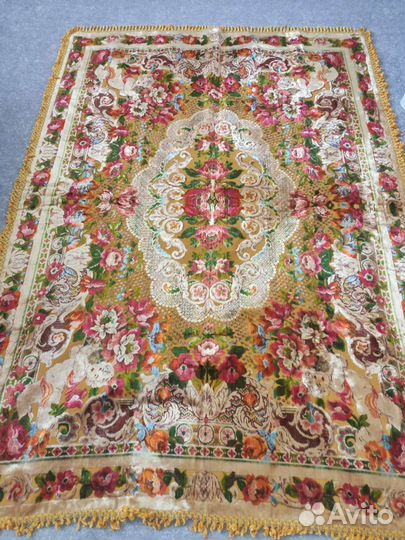 Скатерть филейная антикварная