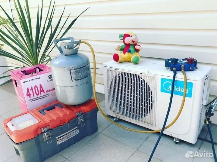 Ремонт обслуживание кондиционеров чистка заправка