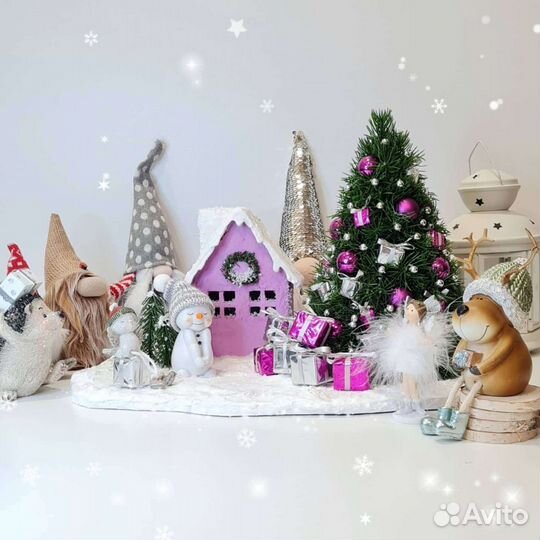 Подарок на новый год, новогодний декор, елка