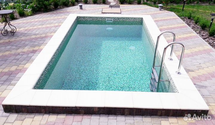 Монолитный бассейн 7*3*1,5 м под ключ