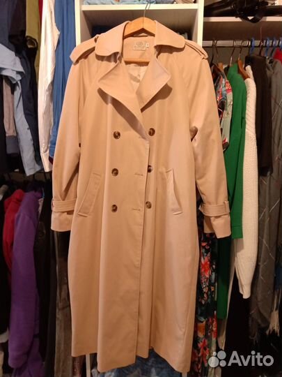 Плащ классический удлиненный тренч