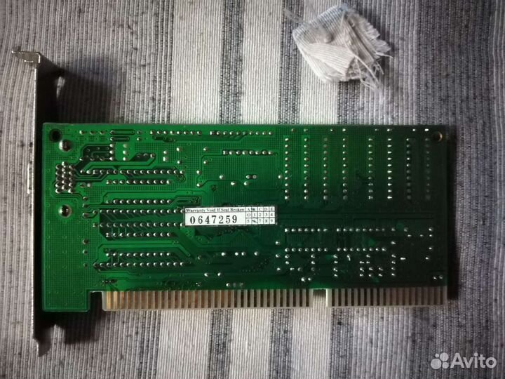 Видеокарта Realtek 256k ISA