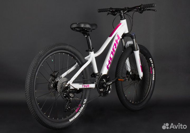 Велосипед horh tina tahd 4.1 24 (2023) White-Purpl