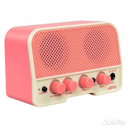 Комбоусилитель гитарный, 5Вт Joyo JA-02-II-pink