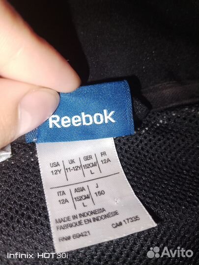 Спортивный костюм reebok