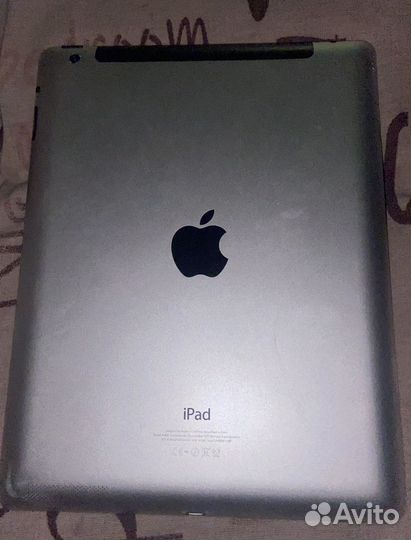 iPad Wifi Cellular 16 gb Black