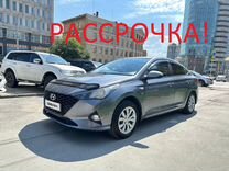 Hyundai Solaris 1.6 AT, 2021, 107 000 км, с пробегом, цена 1 200 000 руб.