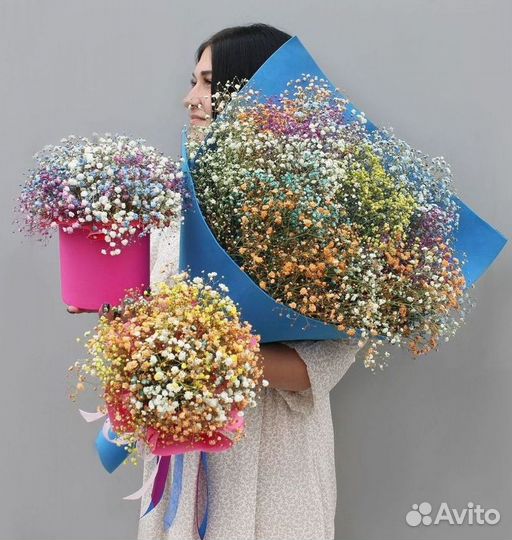 Цветы гипсофила букет