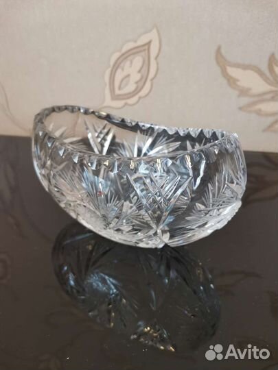 Хрустальная ваза ГДР