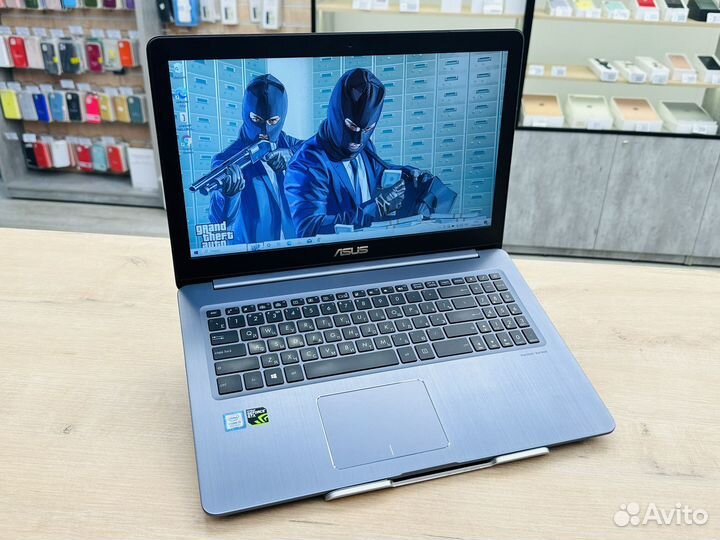 Игровой asus GTX 1050 4 Gb/ Core i5-8300H/ SSD